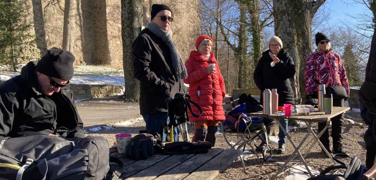 Neujahrswanderung der Gruppe FitMix