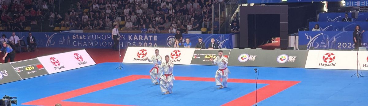Besuch der Karate-EM