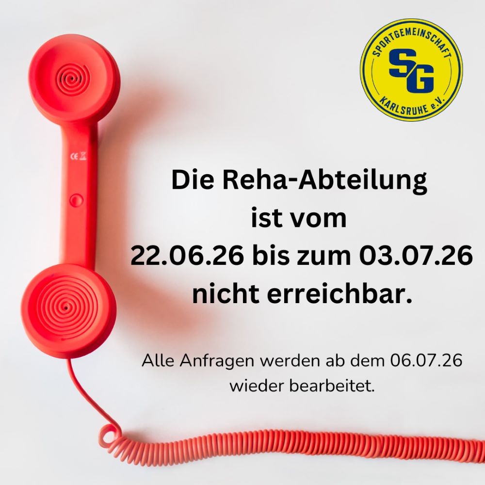 Reha-Verwaltung nicht erreichbar
