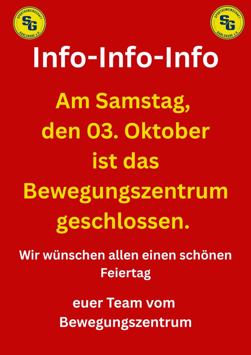 BWZ am 03. Oktober 2026…